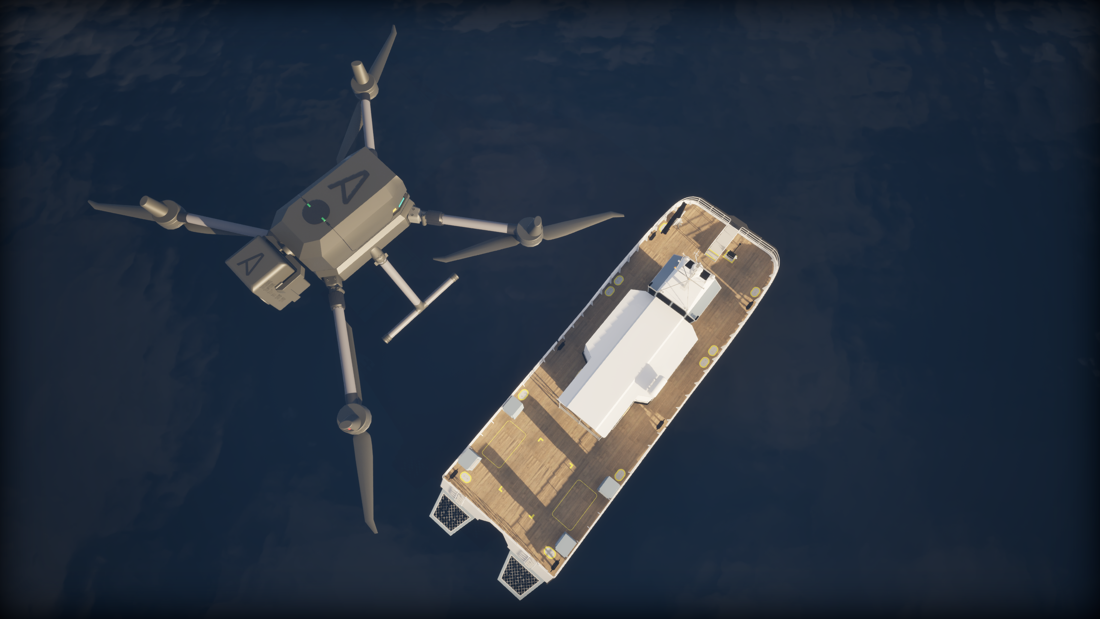 Dronu vēja turbīnu inspekcija